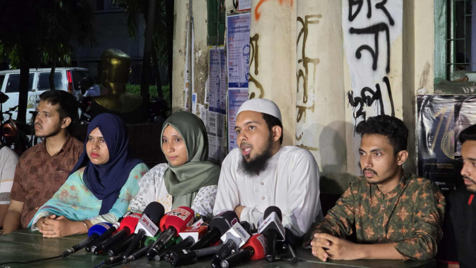 জিএস প্রার্থী মাহিনকে হুমকি দিয়ে সরানো হয়েছে: ভিপি প্রার্থী খালিদ